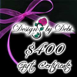 Designs by Debi Handmade Jewelry Gift Certificate purchase button $400