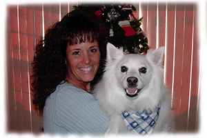 Debi and Niko on Christmas