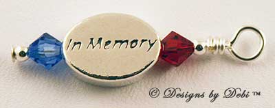 Designs by Debi Handmade Jewelry In Memory Dangle